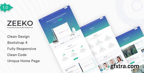 ThemeForest - Zeeko v1.0.0 - Landing Page Template - 23383504