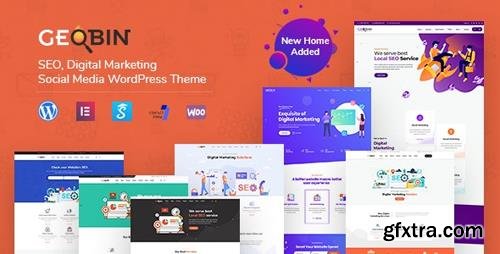 ThemeForest - GeoBin v2.3 - Digital Marketing Agency, SEO WordPress Theme - 21901781