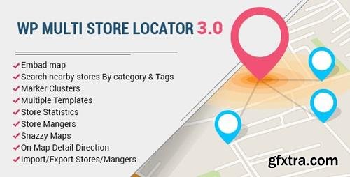 CodeCanyon - WP Multi Store Locator Pro v3.0.0 - 19385351