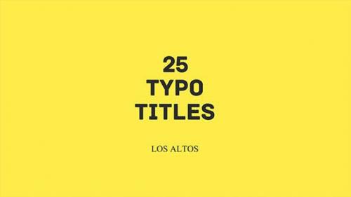 Udemy - Los Altos l 25 Colorful Animated Typo