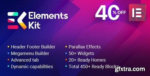 CodeCanyon - Elements Kit v1.2.0 - All In One Addons for Elementor Page Builder - 23858707