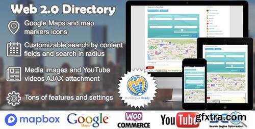 CodeCanyon - Web 2.0 Directory v2.4.6 - plugin for WordPress - 6463373 - NULLED