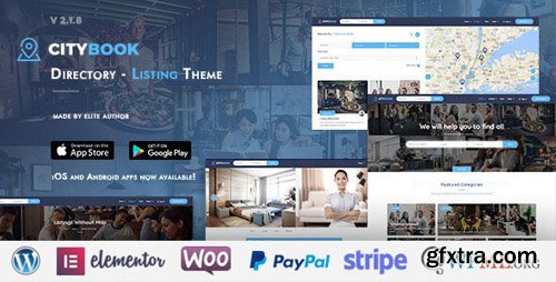 ThemeForest - CityBook v2.2.7 - Directory & Listing WordPress Theme - 21694727