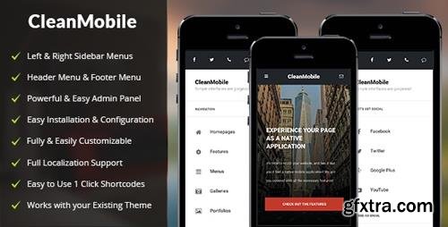 ThemeForest - Clean Mobile v1.4 - WordPress Theme - 19727846