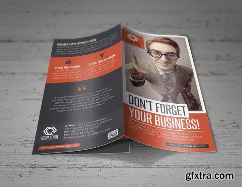 Trifold Brochure Mockup