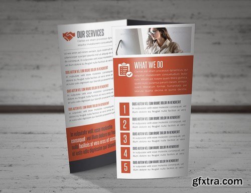 Trifold Brochure Mockup