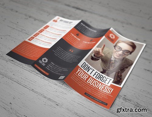 Trifold Brochure Mockup