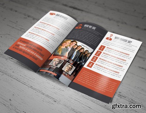 Trifold Brochure Mockup