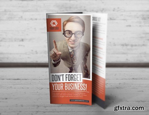 Trifold Brochure Mockup