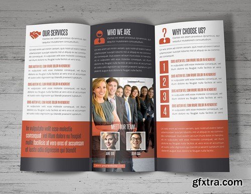 Trifold Brochure Mockup