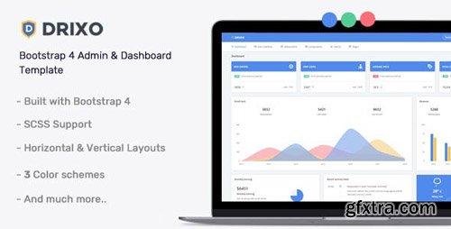 ThemeForest - Drixo v1.0 - Admin & Dashboard Template - 22834442