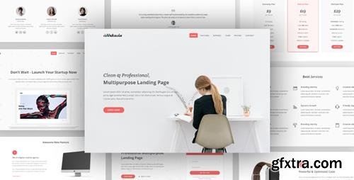 ThemeForest - Vakavia v1.0 - Multipurpose Landing Page Template - 19244516