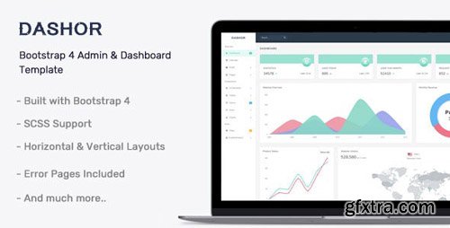 ThemeForest - Dashor v1.0 - Admin Dashboard Template - 22408448