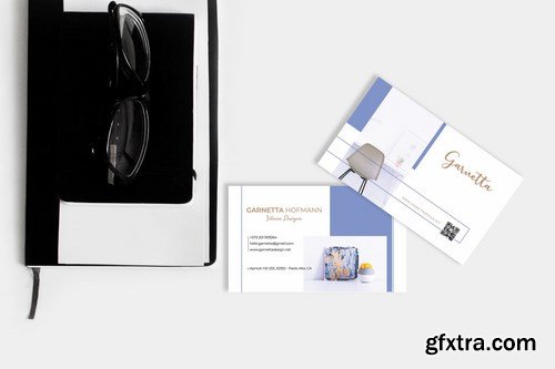 Garnetta - Creative Minimalist Business Card