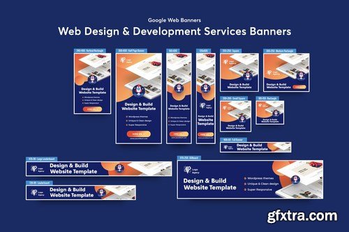 Web Design & Development Services Banners Ad