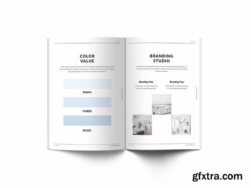 Company Branding A4 Brochure Template