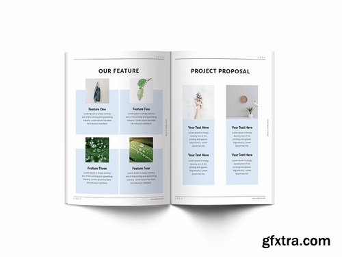 Company Branding A4 Brochure Template