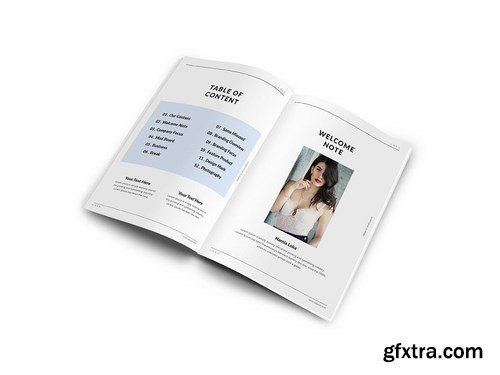 Company Branding A4 Brochure Template