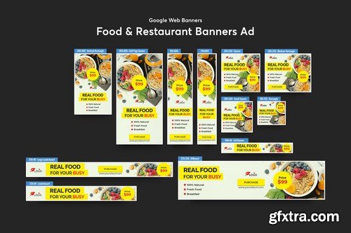 Food & Restaurant Banners Ad