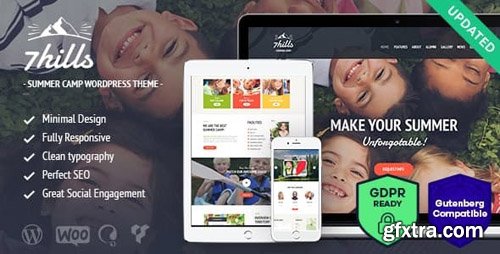 ThemeForest - SevenHills v1.6.2 - Hiking Summer Camp Children WordPress Theme - 15787400