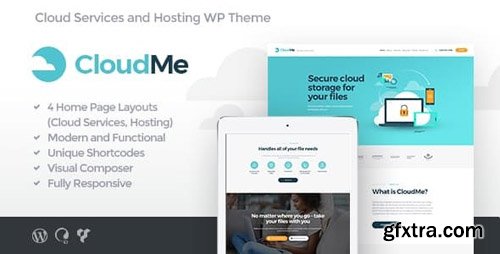 ThemeForest - CloudMe v1.2.2 - Cloud Storage & File-Sharing Services WordPress Theme - 20774383