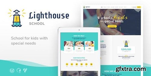 ThemeForest - Lighthouse v1.2.1 - School for Handicapped Kids with Special Needs WordPress Theme - 20811397