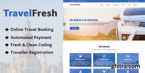 CodeCanyon - TravelFresh v1.1 - Travel Agency CMS with Online Booking System - 23252292