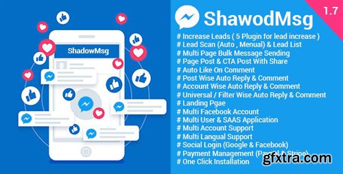 CodeCanyon - ShadowMsg v1.6 - Top Facebook Marketing Application - 22848583