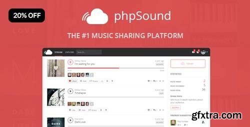 CodeCanyon - phpSound v5.0.0 - Music Sharing Platform - 9016117