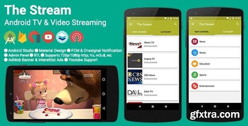 CodeCanyon - The Stream v2.4.0 - TV & Video Streaming App - 19956555 - NULLED