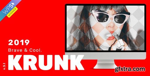 ThemeForest - Krunk v3.1.2 - Brave & Cool WordPress Blog Theme - 20931903