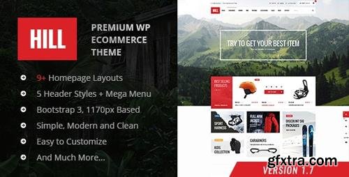 ThemeForest - HILL v1.8 - Premium Responsive WooCommerce Theme - 14973783