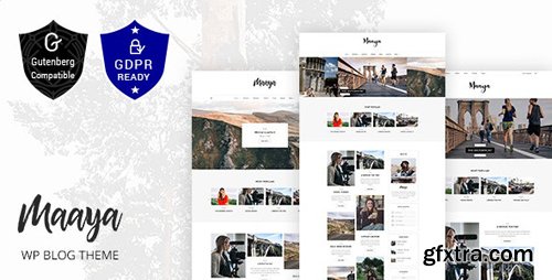 ThemeForest - Maaya v1.6 - WordPress Travel Blog - 21428963