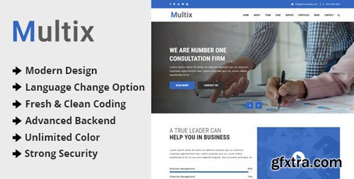 CodeCanyon - Multix v1.0 - Multipurpose Website CMS with Codeigniter - 23537596