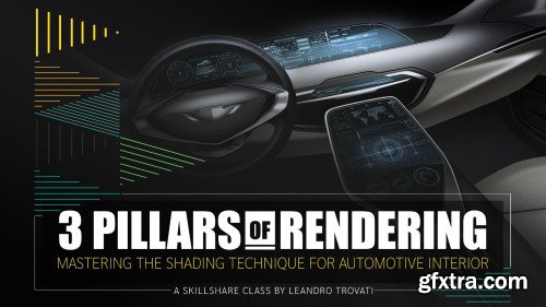 3 Pillars Of Rendering Automotive Interior : Mastering The Shading Technique