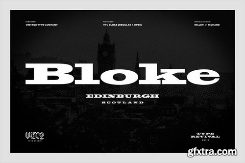 Bloke Font Family