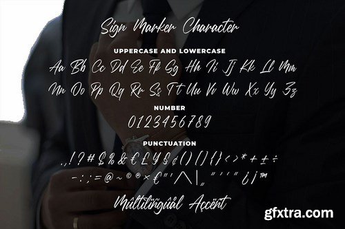 Sign Marker - Classy Signature Font