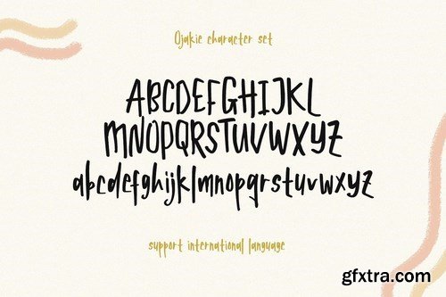 CM - Ojakie - Cute Display Font 4150363