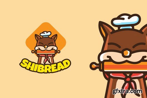 SHIBA INU BAKERY - Mascot & Esport Logo