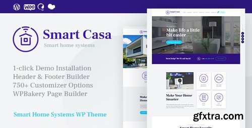 ThemeForest - Smart Casa v1.0.4 - Home Automation & Technologies WordPress Theme - 22077415