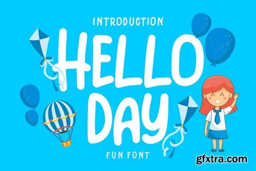 Helo Day Kids Fun Font