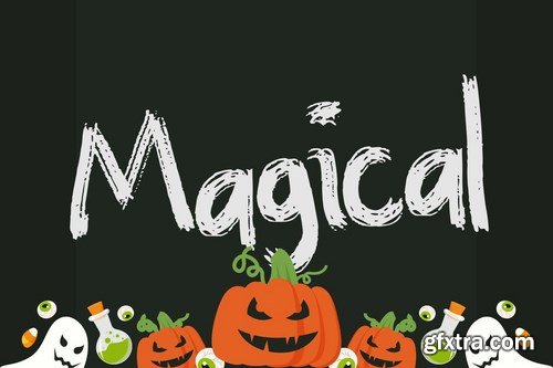 Quiet  Magical Helloween Font