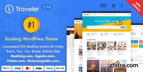 ThemeForest - Traveler v2.7.6 - Travel Booking WordPress Theme - 10822683 - NULLED