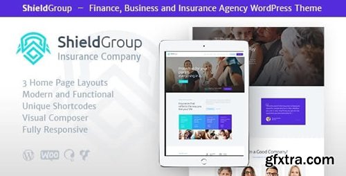 ThemeForest - ShieldGroup v1.1.2 - An Insurance & Finance WordPress Theme - 21052570