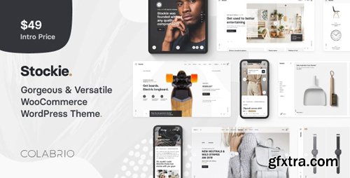 ThemeForest - Stockie v1.0.8 - Multi-purpose Creative WooCommerce Theme - 23517006