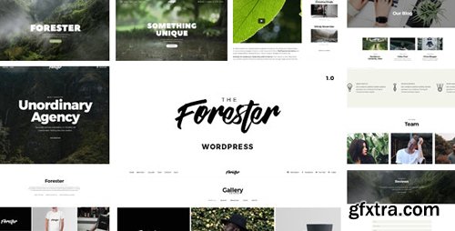 ThemeForest - WordPress Minimalist Portfolio Theme - The Forester v1.2.9 - 20410914