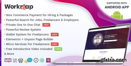 ThemeForest - Workreap v1.2.3 - Freelance Marketplace WordPress Theme - 23712454