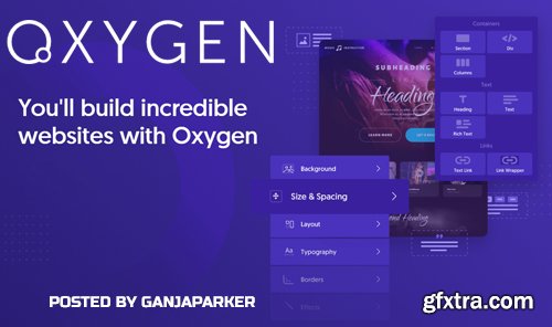 Oxygen v3.0.1 - WordPress Visual Site Builder