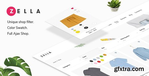 ThemeForest - Zella v2.0.1 - WooCommerce AJAX WordPress Theme - RTL support - 22688180