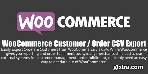 WooCommerce - Customer / Order CSV Export v4.8.1